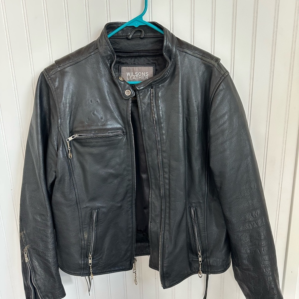 Insulated Wilsons 100% Leather Jacket for Men
